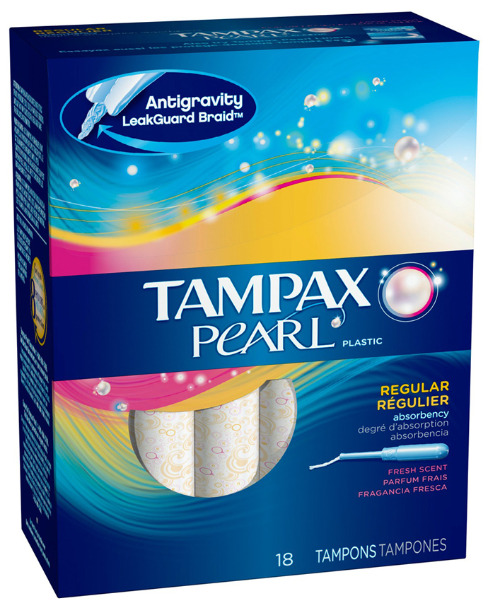 Tampax Pearl Regular Scented 18s 