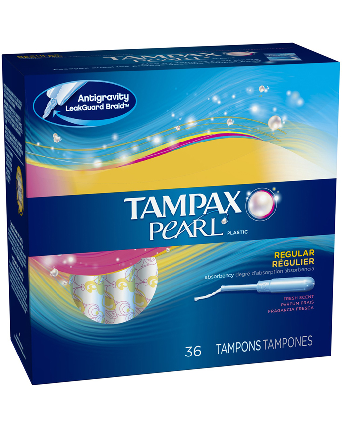 Tampax Pocket Pearl Compak Regular Unscented 18/Ct
