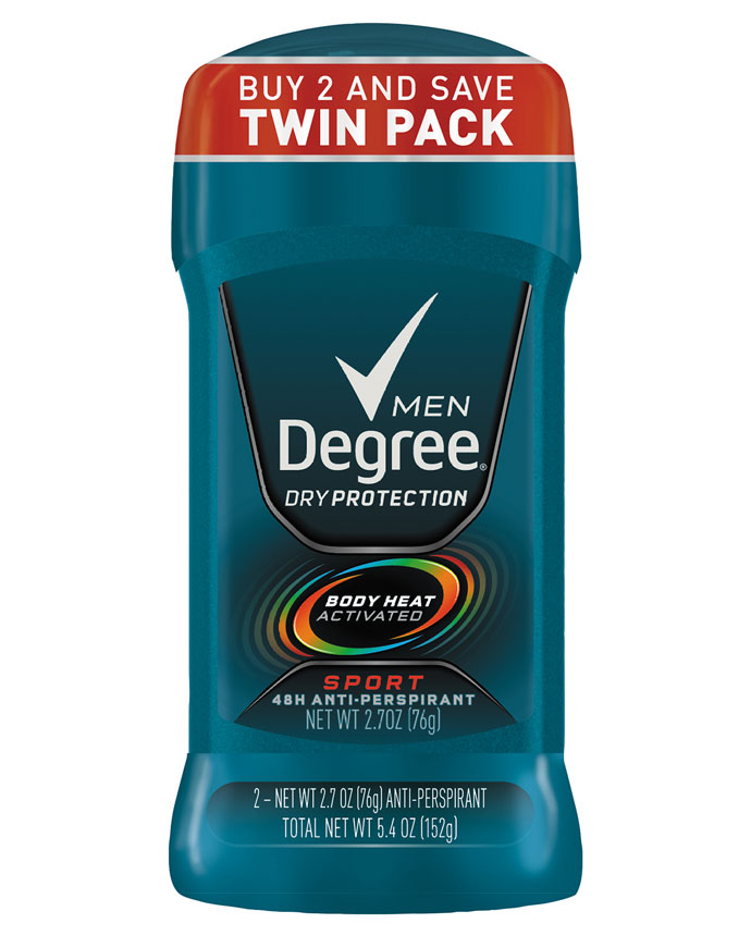 Degree Sport Original Protection Antiperspirant Stick Twin Pack 2 x 152g