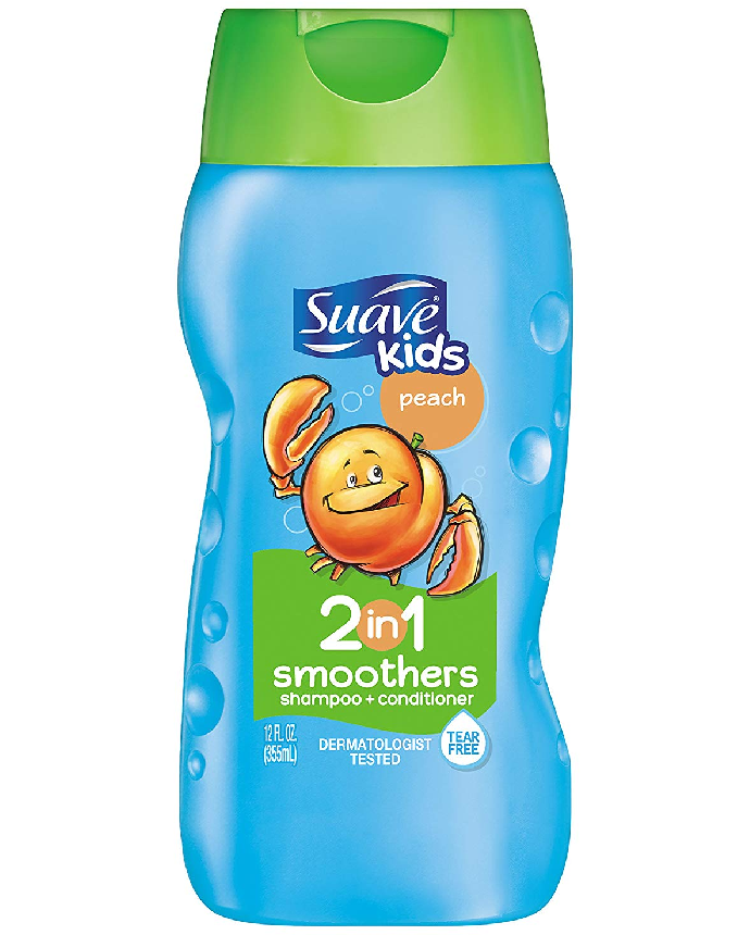 Suave Kids 2 in 1 Smoothers Peach Shampoo + Conditioner 355ml