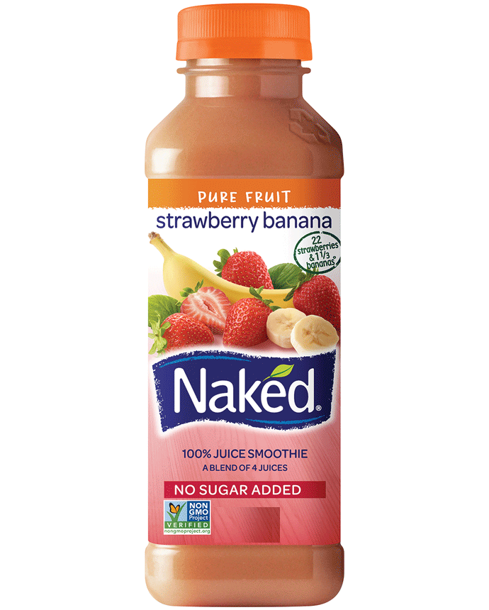 Naked Juice Smoothie Strawberry Banana 355ml