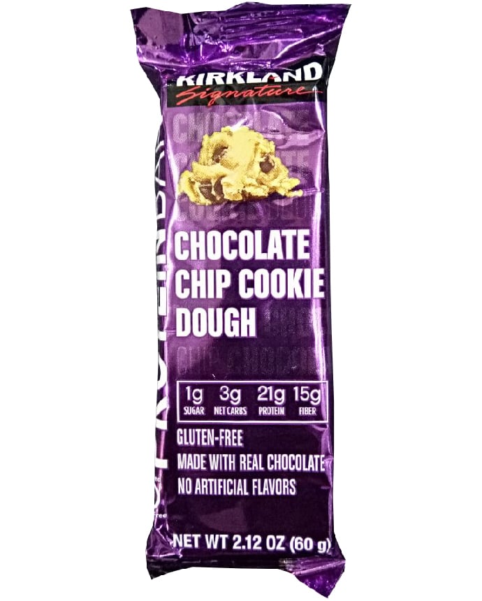 Kirkland Protein Bar Chocolate Chip Cookies Dough