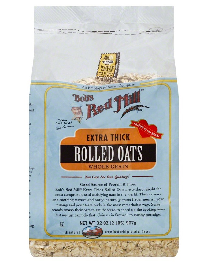 Bob's Red Mill Extra Thick Rolled Oats Whole Grain