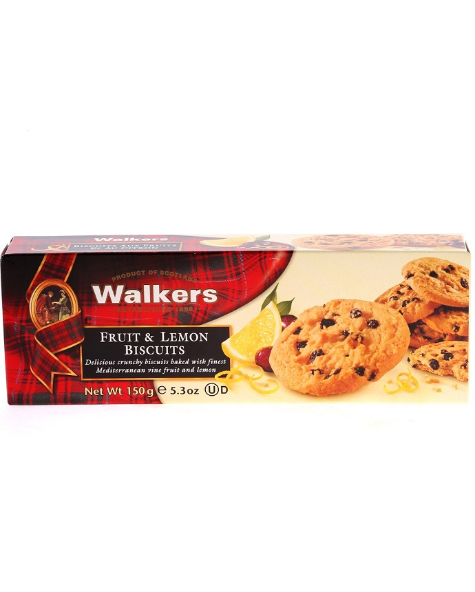 Walkers Fruit & Lemon Biscuits