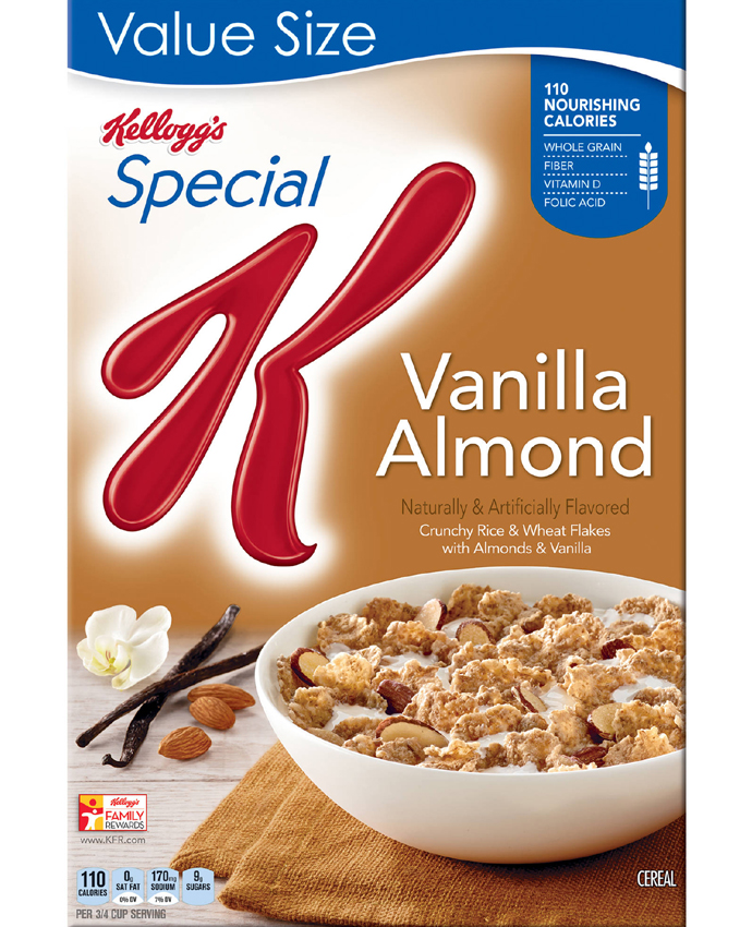 Kelloggs Vanilla Almond Cereal