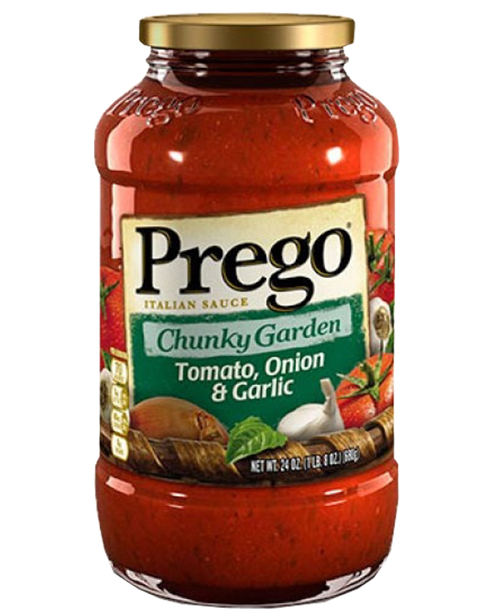 Prego Chunky Garden Tomato Onion & Garlic Sauce