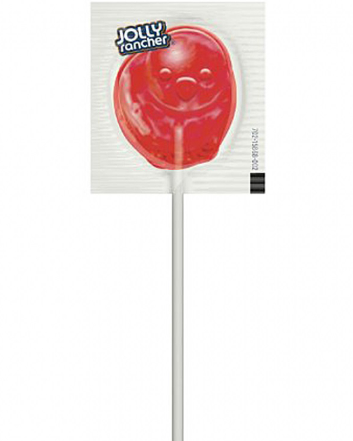 Jolly Rancher Strawberry Lollipop