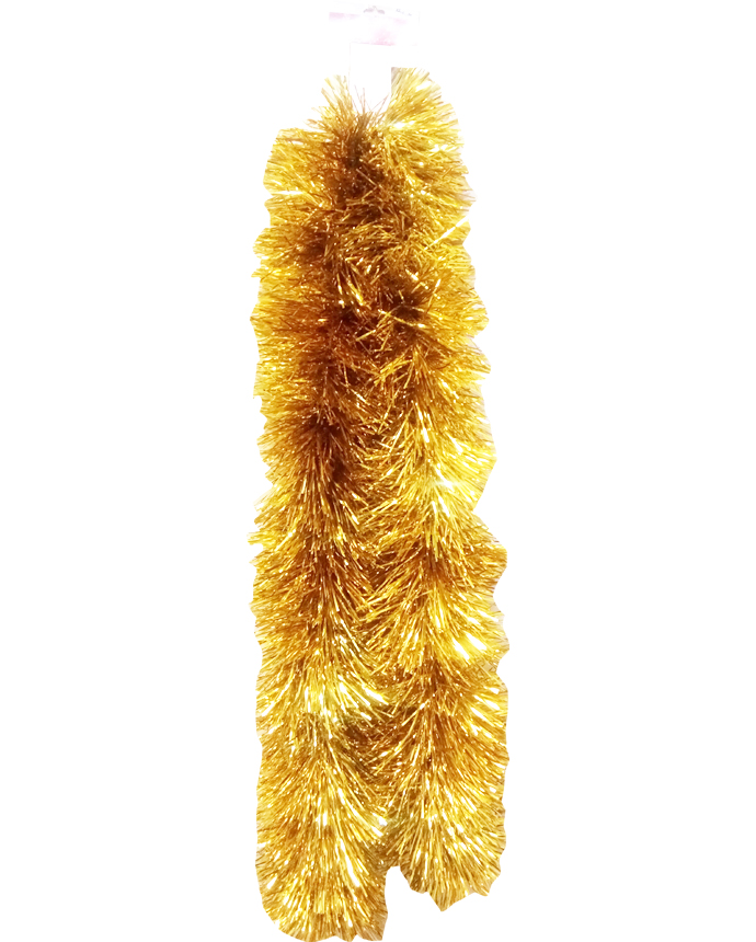 Chamdol X Mas Gold Tinsel Garland 22cm