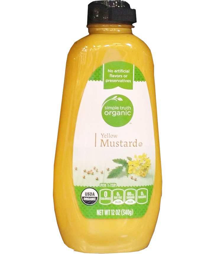Simple Truth Organic Yellow Mustard 340g