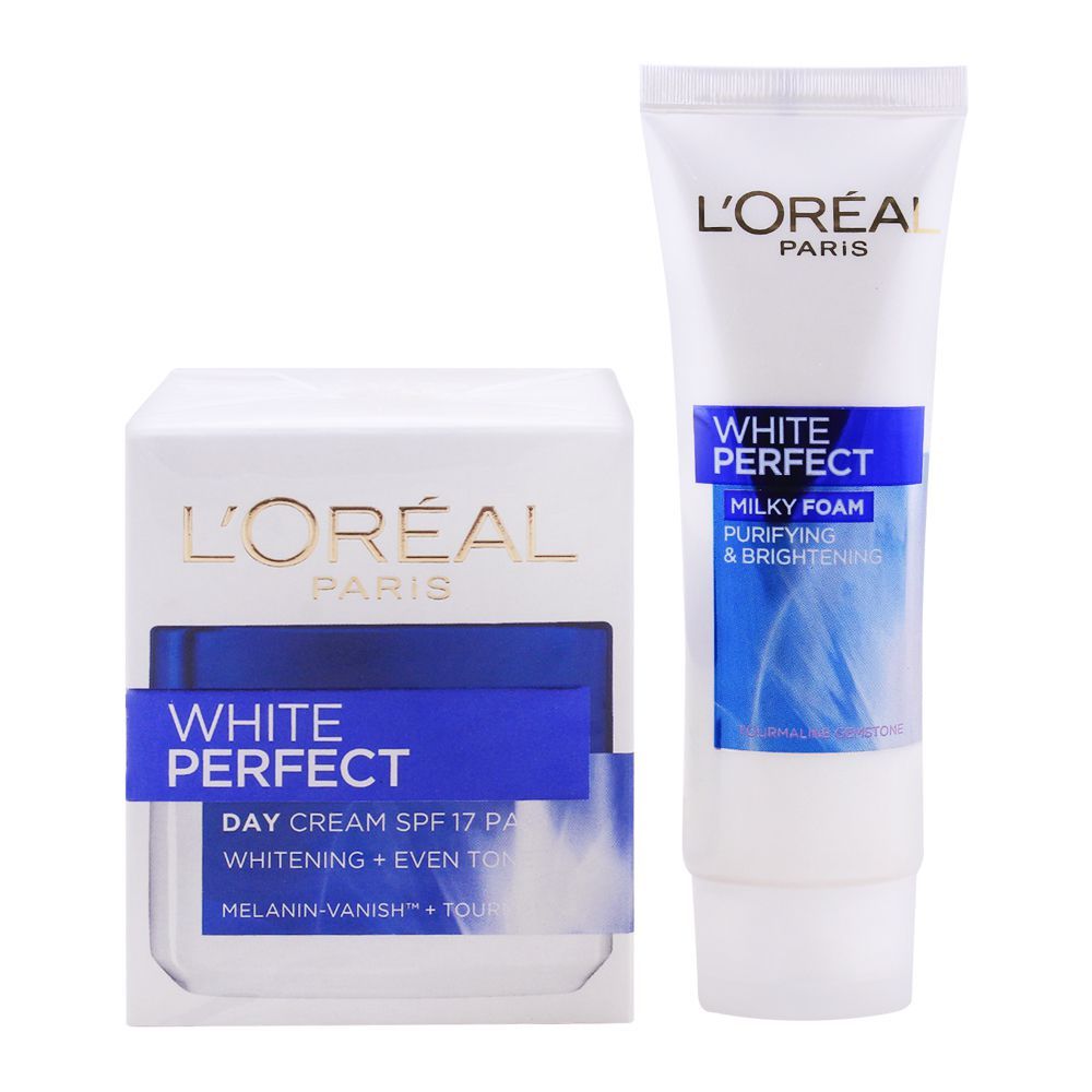Loreal WP Day Cream 50ml+Free milky Foam