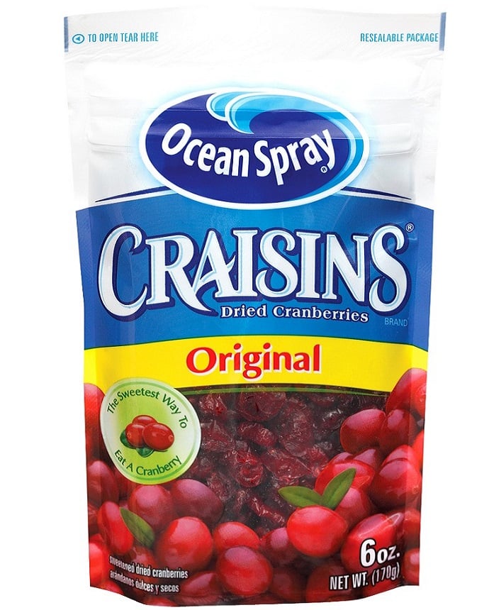 Ocean Spray Craisins Dried Cranberries Original