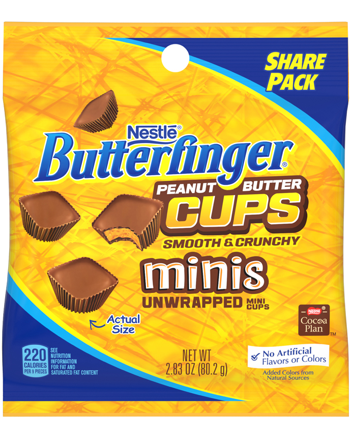 Nestle Butterfinger Peanut Butter Cups Mini King Size
