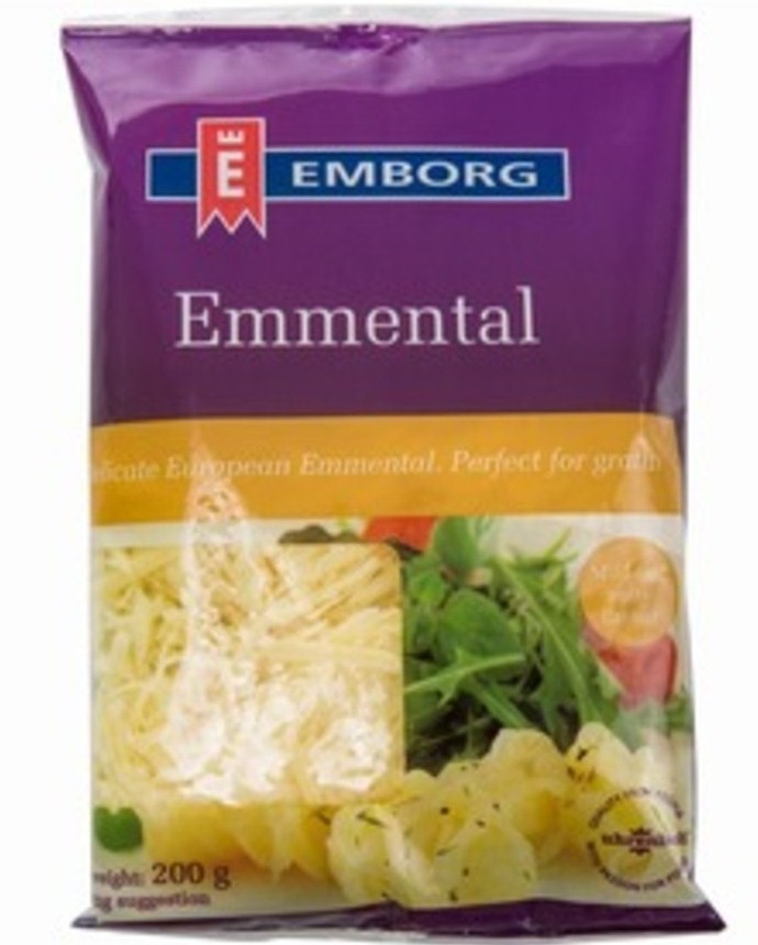 Emborg Emmental Shredded Cheese