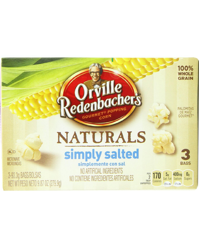 Orville Redenbacher  Popcorn Microwave Salted