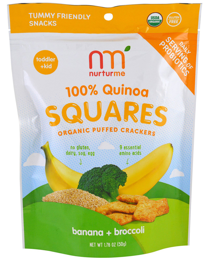 Nurturme Organic Quinoa Banana & Broccoli Crackers