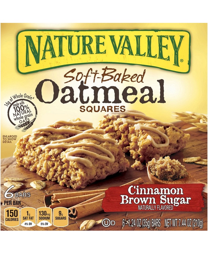 Nature Valley Soft-Baked Cinnamon Brown Sugar Oatmeal 