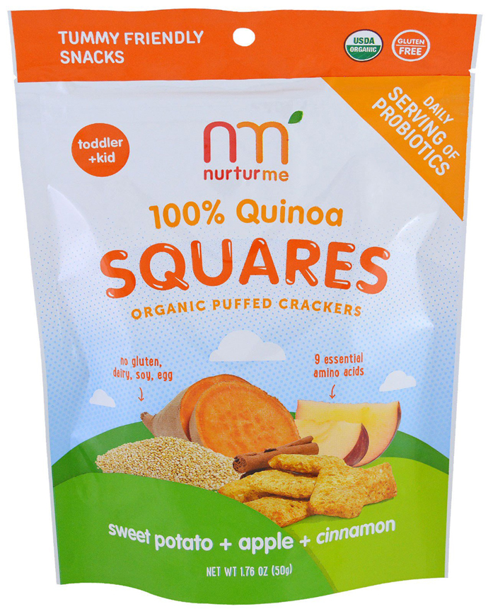 Nurturme Organic Quinoa Apple & Cinnamon Crackers