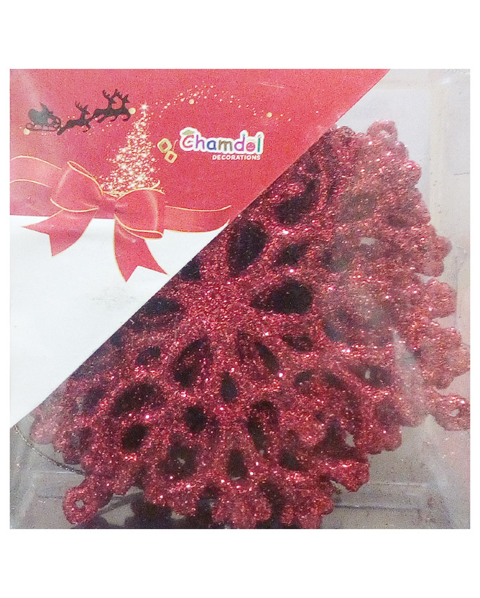 Chamdol Red Christmas Decorations 