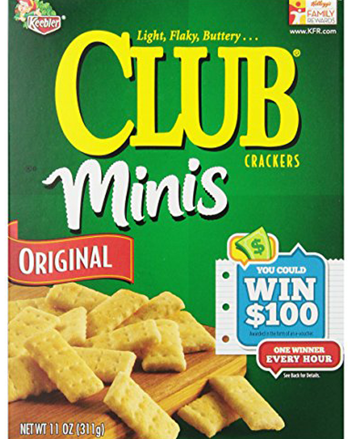 Keebler Minis Original Club Crackers