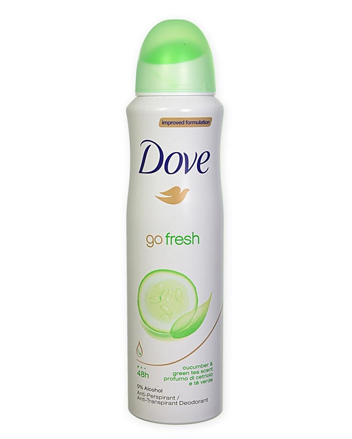 Dove Body Spray Go Fresh