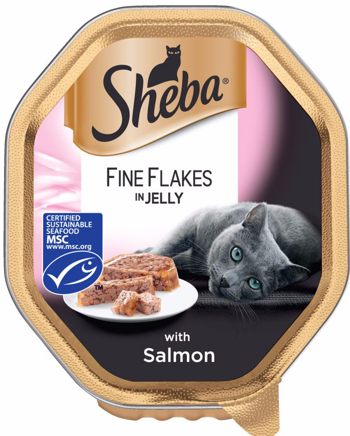 Sheba Fine Flake Salmon Cat Food