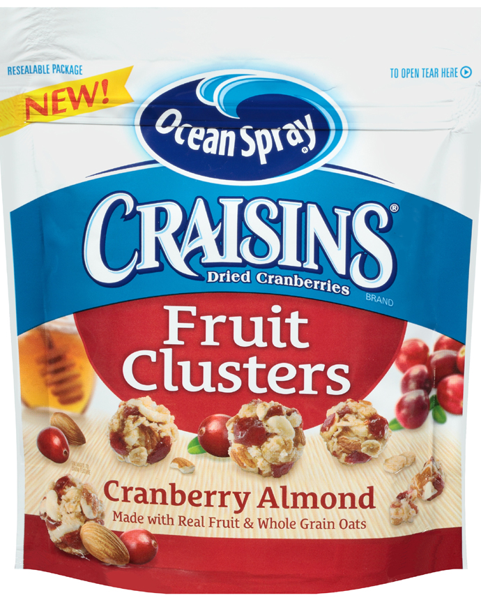 Ocean Spray Craisans Fruit Clusters Cranberry Almond