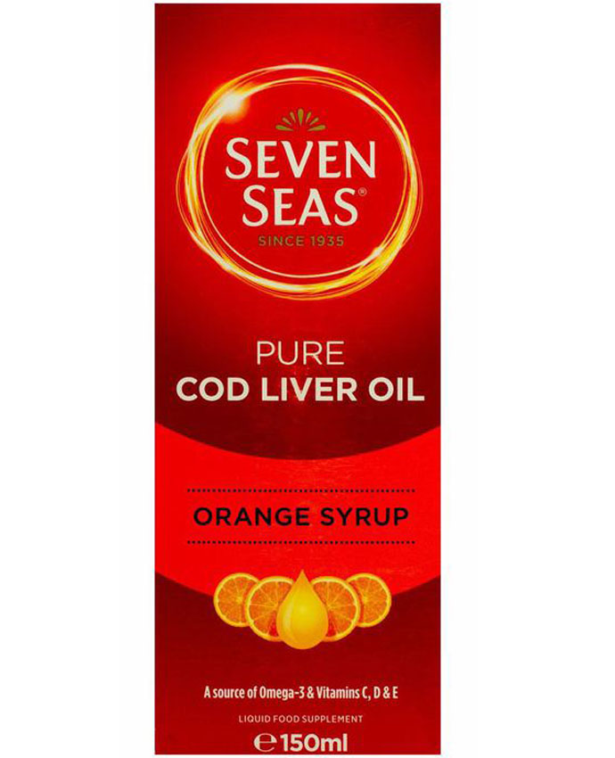 Seven Seas Simply Timeless COD Liver Oil Orange Flavour