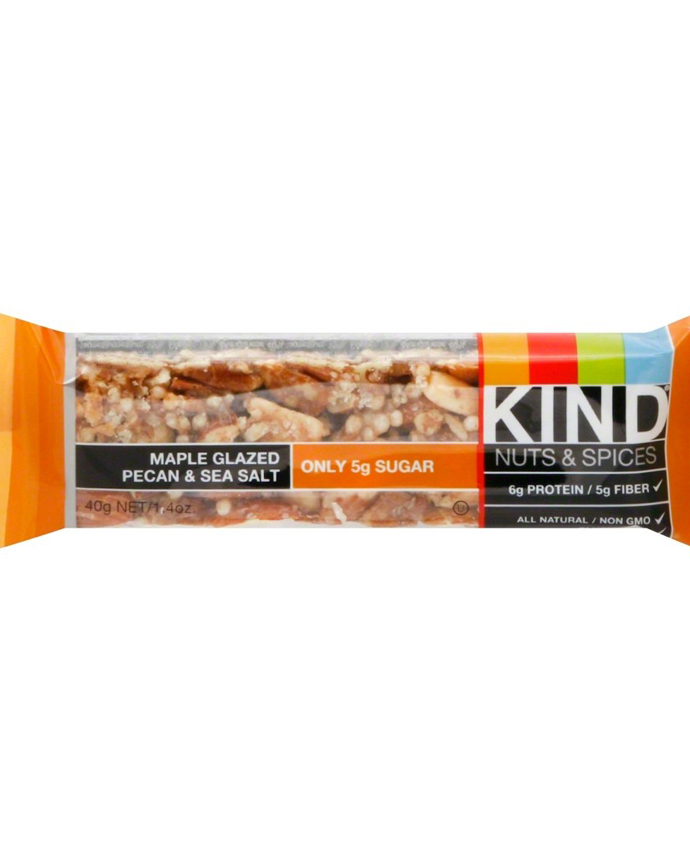 Kind Maple Glazed Pecan And Sea Salt Nuts And Spices Bar 