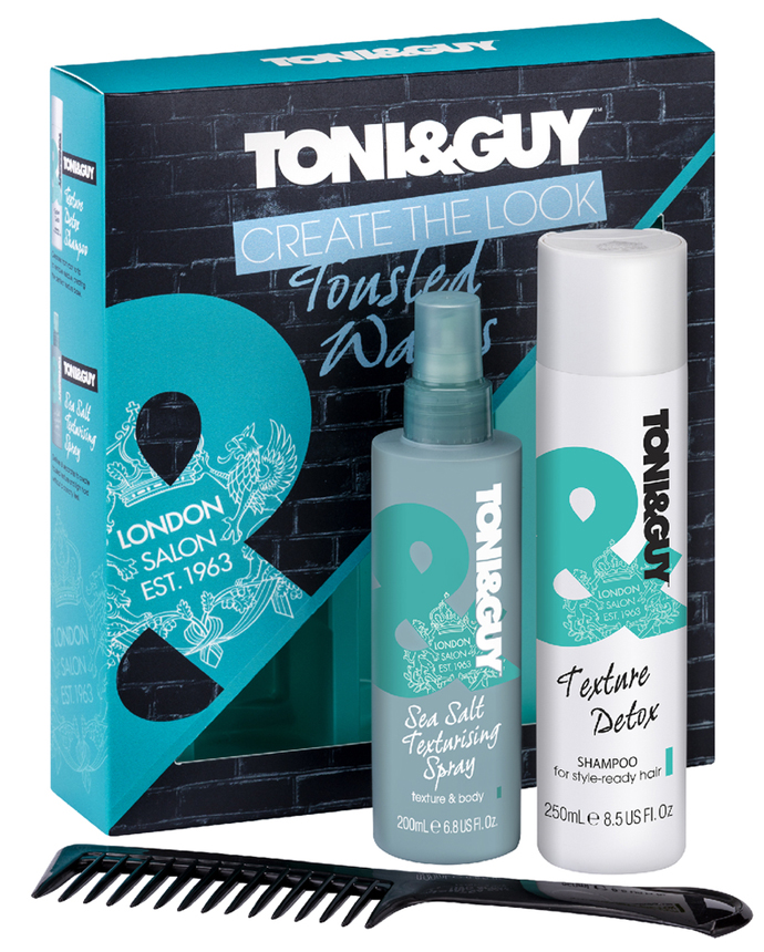 Toni & Guy Create The Look Tousled Waves Gift Set