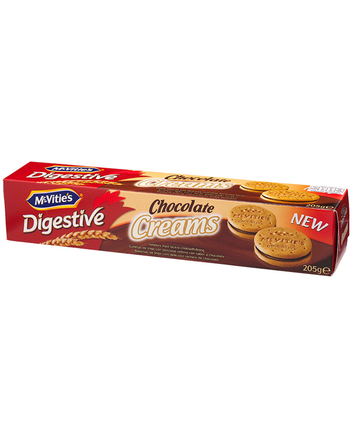 Mcvities Digestive Chocolate Creams Biscuits