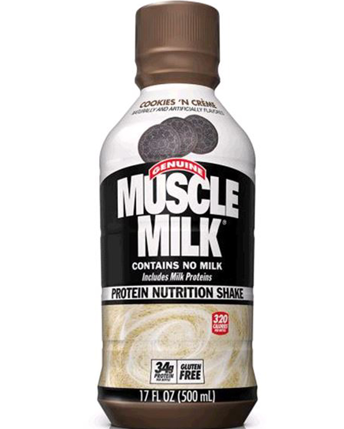 Muscle Milk  Vanilla Cookies & Cream Protein Nutrition Shake