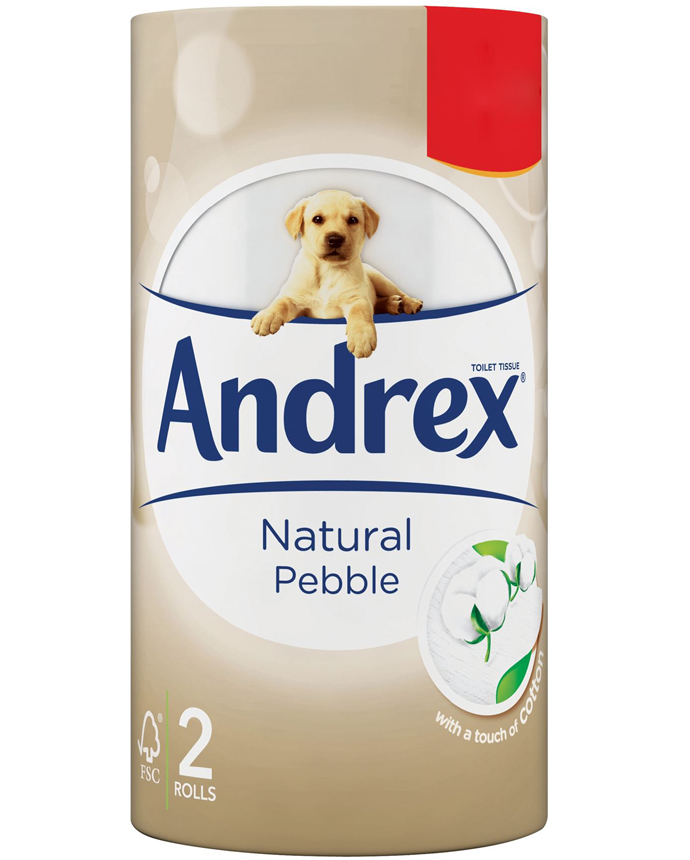 Andrex Natural Pebble Toilet Tissue