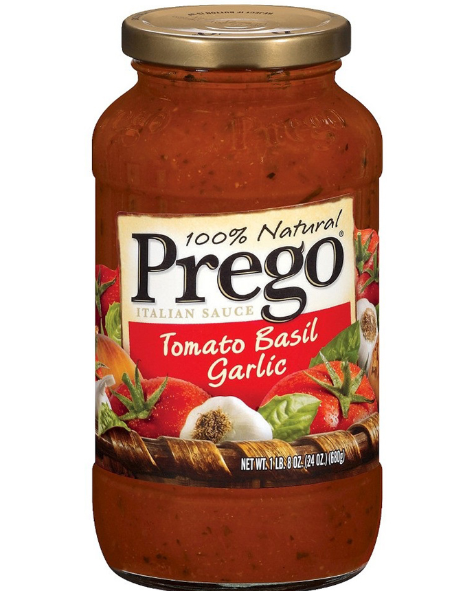 Prego Italian Tomato Basil Garlic Sauce
