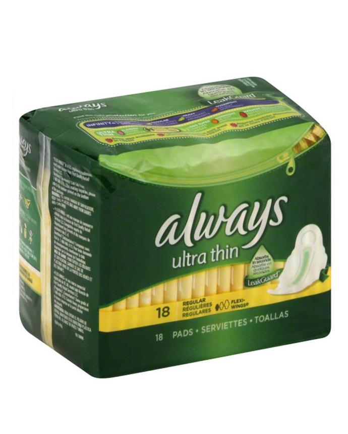 Always Ultra Thin Maxi Regular Lady Pads