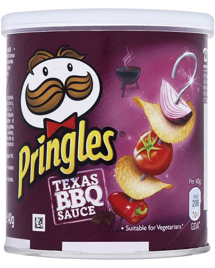Pringles Potato BBQ Chips 40g