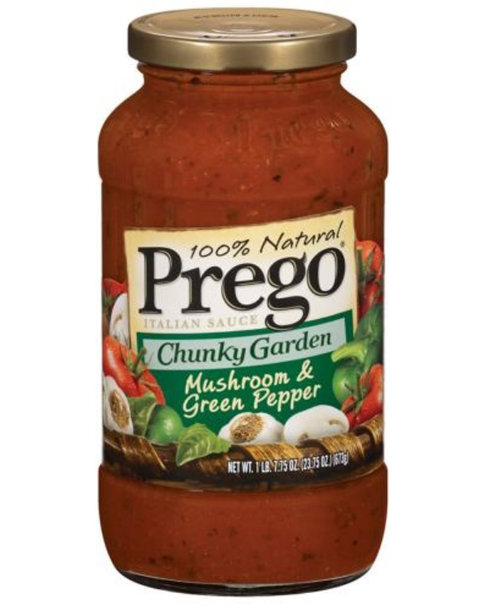Prego Chunky Garden Mushroom & Green Pepper Sauce