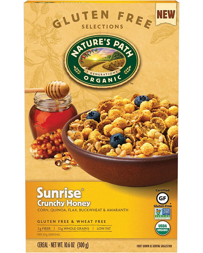 Natures Path Organic Gluten Free Crunchy Cinnamon Sunrise Cereal