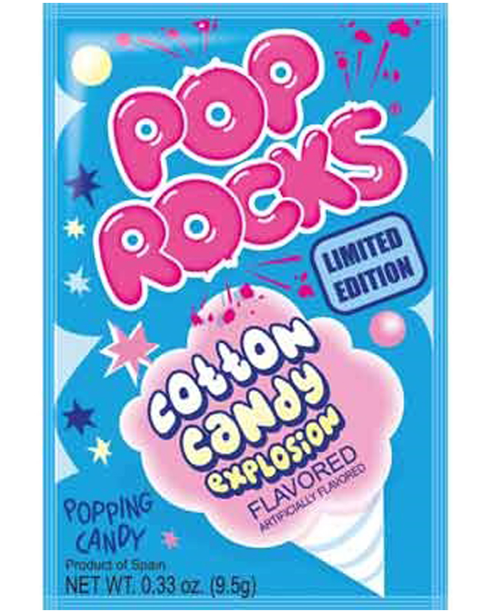 Pop Rocks Popping Cotton Candy 