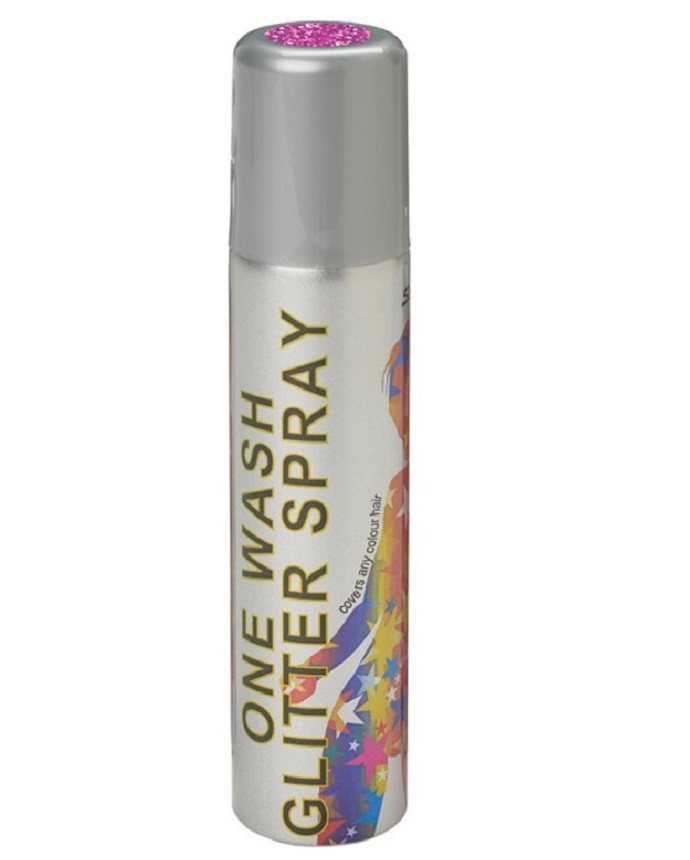 Stargazer One Wash Glitter Hair Colour Spray Pink 