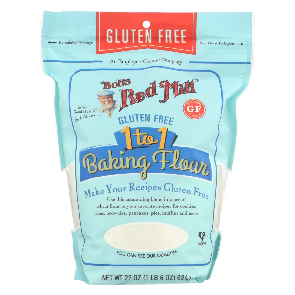 Bobs Red Mill 1-to-1 Baking Flour Gluten Free 22oz