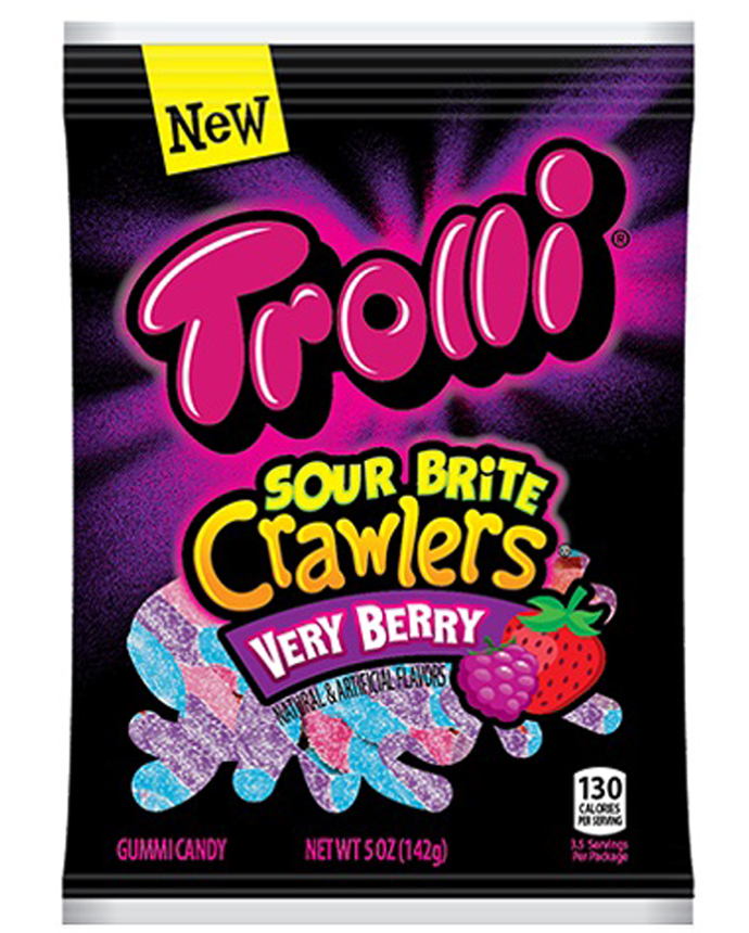 Trolli Sour Brite Crawlers Tropical Candy