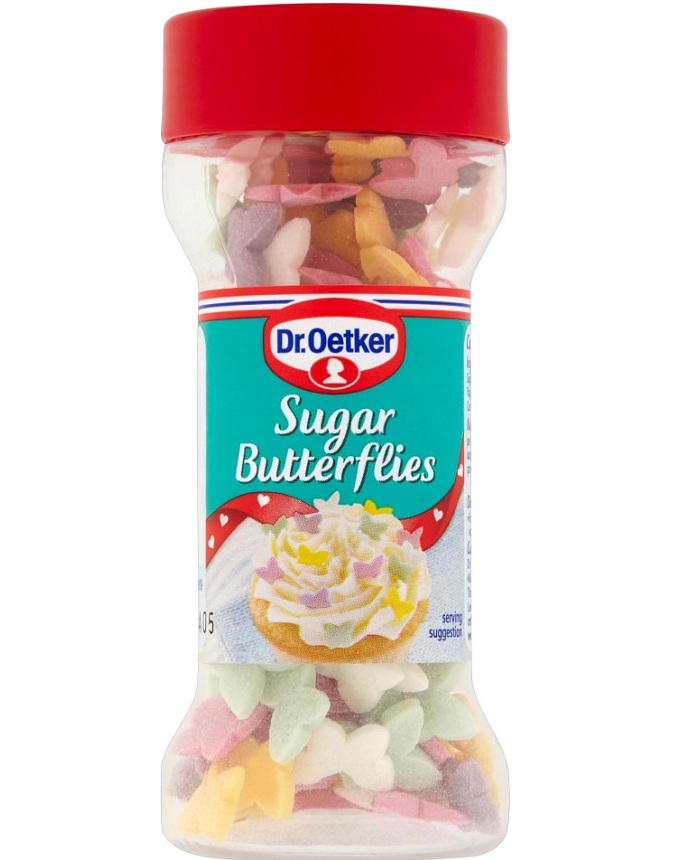 Dr.Oetker Cake Decoration Sugar Butterflies 