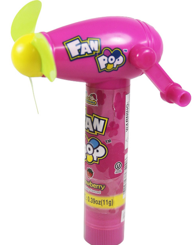 Kidsmania Fan Pop Blue Raspberry Candy