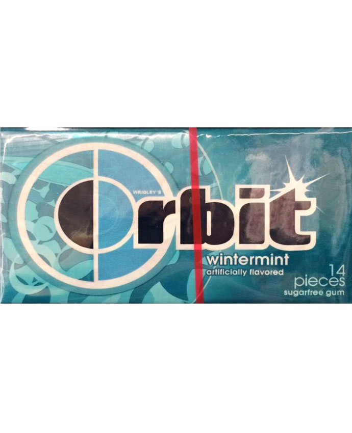 Wrigley's Orbit Wintermint Sugar Free Gum