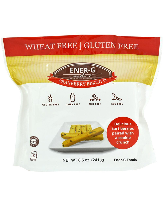 Ener G Cranberry Biscotti Gluten Free