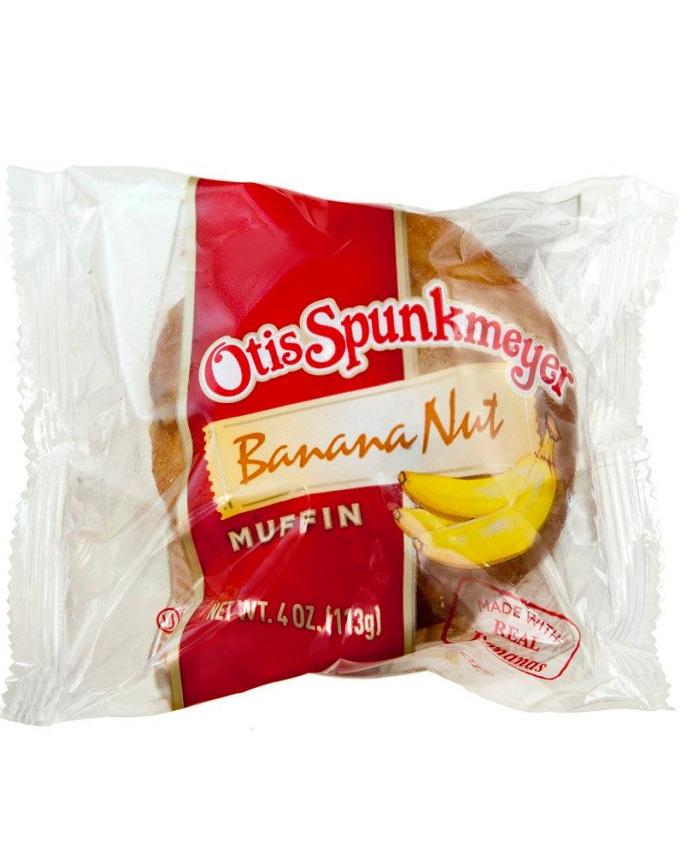 Otis Spunkmeyer Cakes Muffins Banana Nut 113g