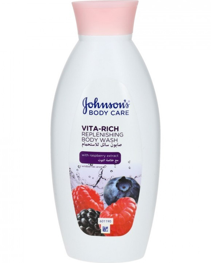 Johnson Vita Rich Raspberry Extract Body Wash 