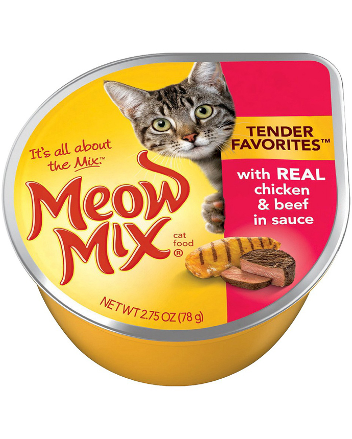 Meow Mix With Real Chicken Cat Food 