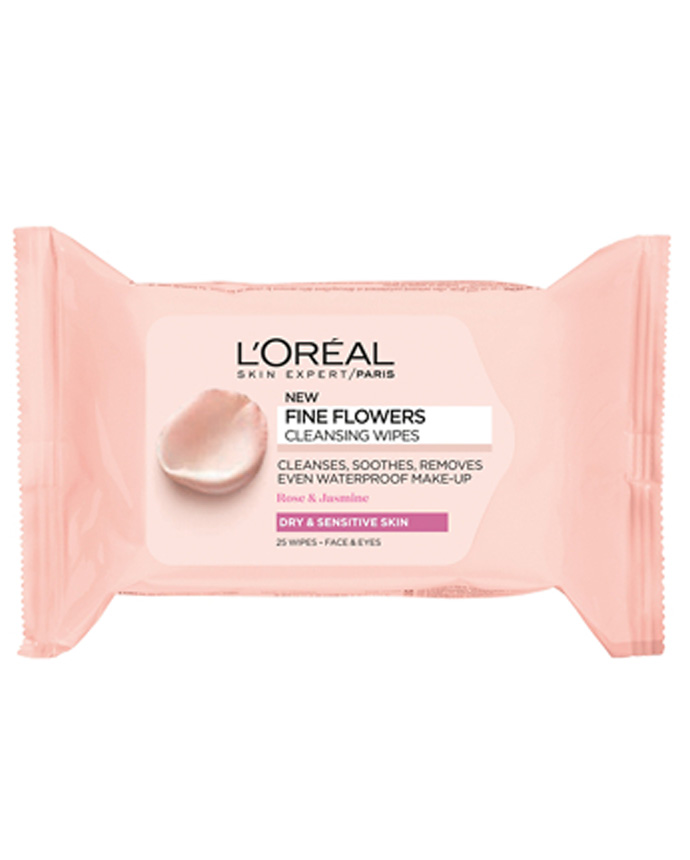 Loreal Fine Flower Sensitive Skin Face Wipes