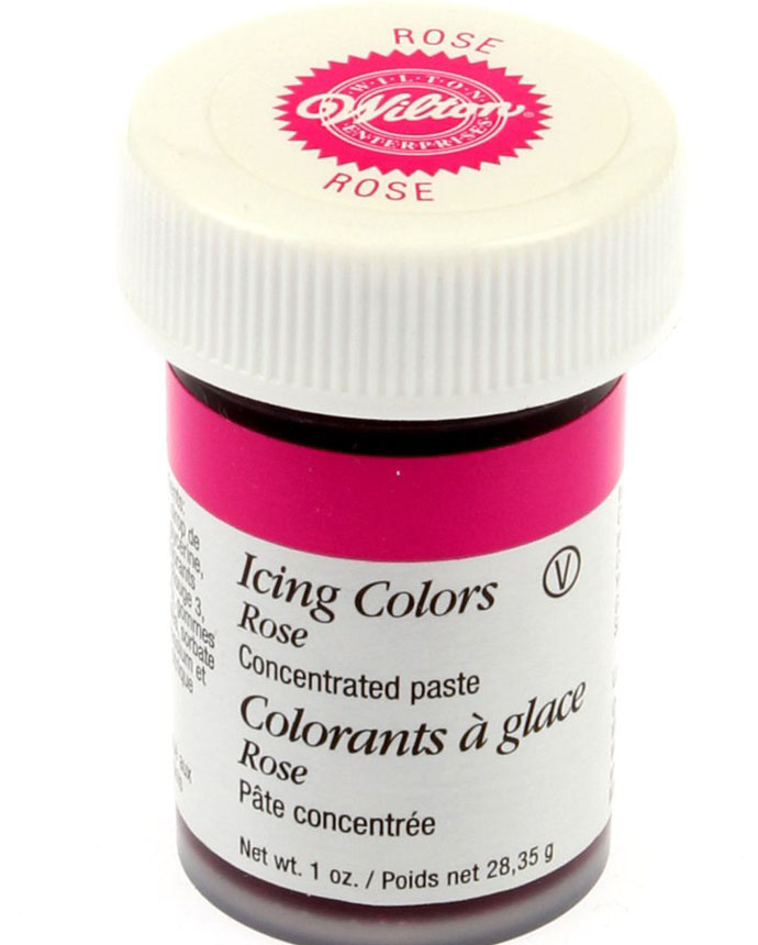 Wilton Rose Icing Color